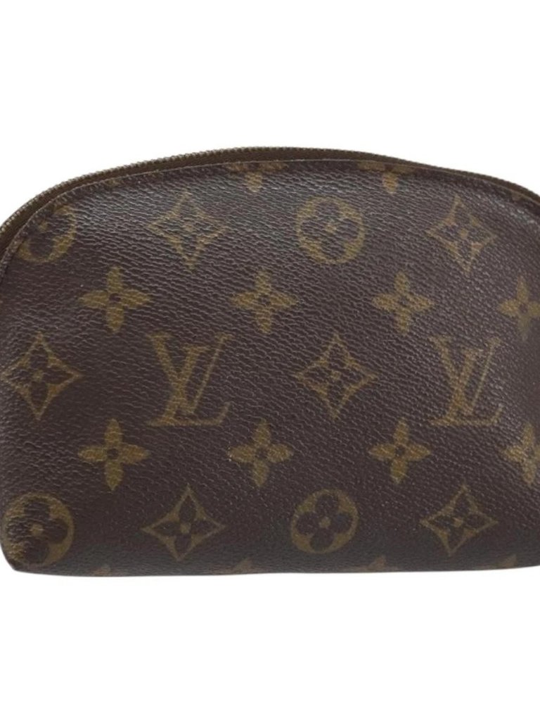 Louis Vuitton Monogram Pochette Cosmetic Pm Pouch M43998 Lv Auth 161470